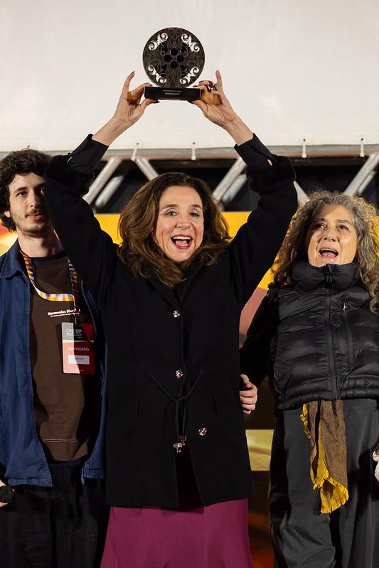 20 anos de CineOP: Praça Tiradentes reverencia   Marisa Orth, João Luiz Vieira e Maria Angélica dos Santos