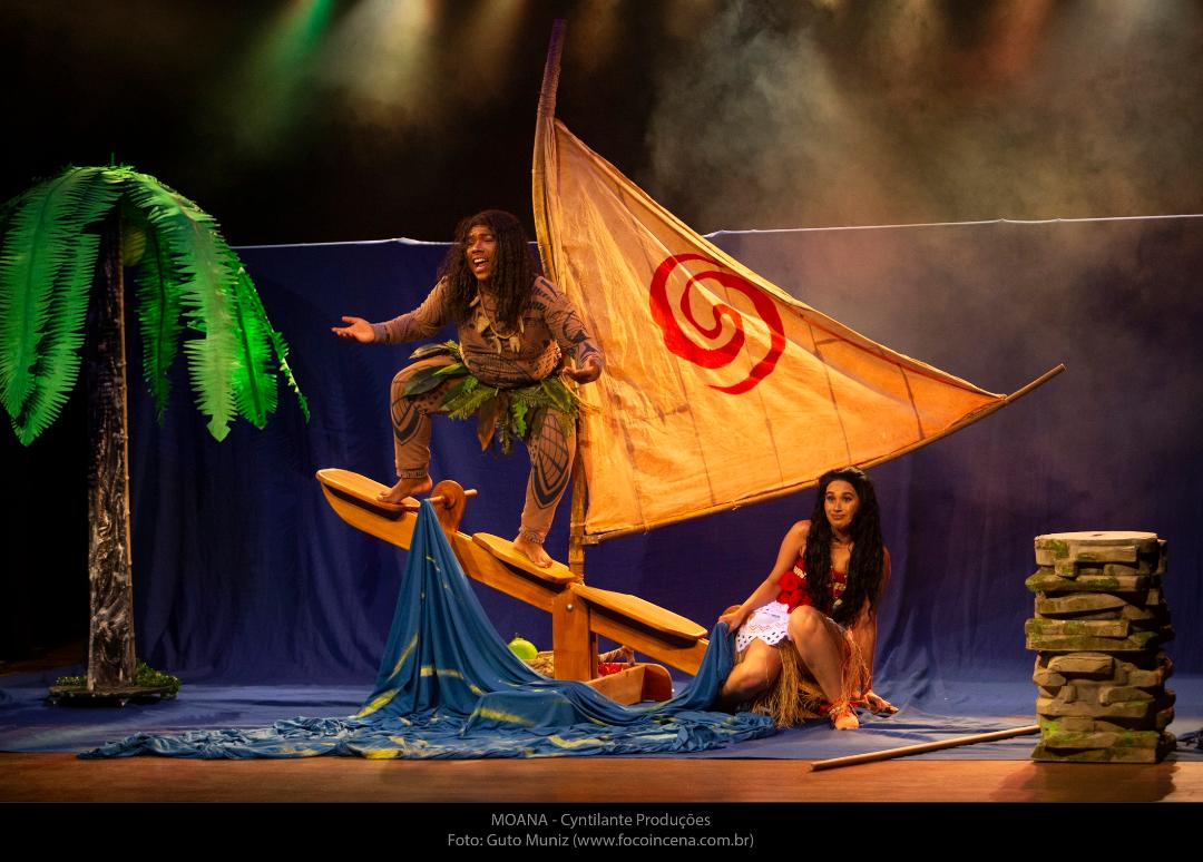 O  musical infantil “Moana” fará apresentação em João Monlevade na próxima semana