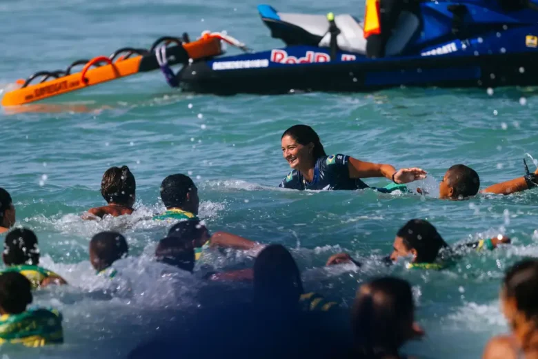 Luana Silva para em australiana e é vice-campeã em Saquarema