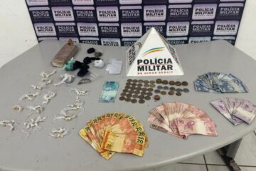 Polícia Militar prende homem por tráfico de drogas no bairro São Bento, em Itabira