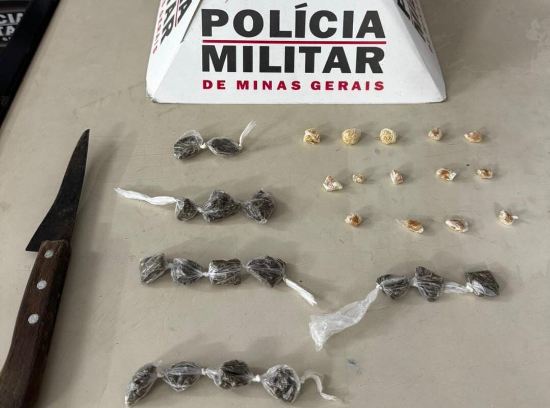 Adolescente é apreendido com drogas durante operação policial em João Monlevade