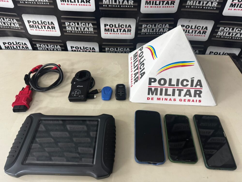 Trio especializado em furtos de veículos é preso em João Monlevade e duas Hilux são recuperadas