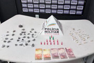Adolescente é apreendido por tráfico de drogas no bairro Juca Rosa, em Itabira