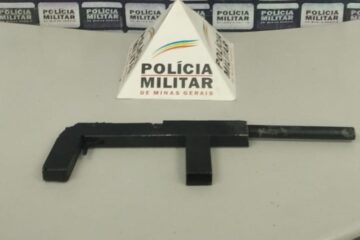 Menino de 13 anos é apreendido com arma de fabricação caseira em Itabira