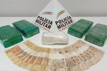 Perseguição na BR-381 termina com apreensão de drogas e veículo clonado em Jaguaraçu
