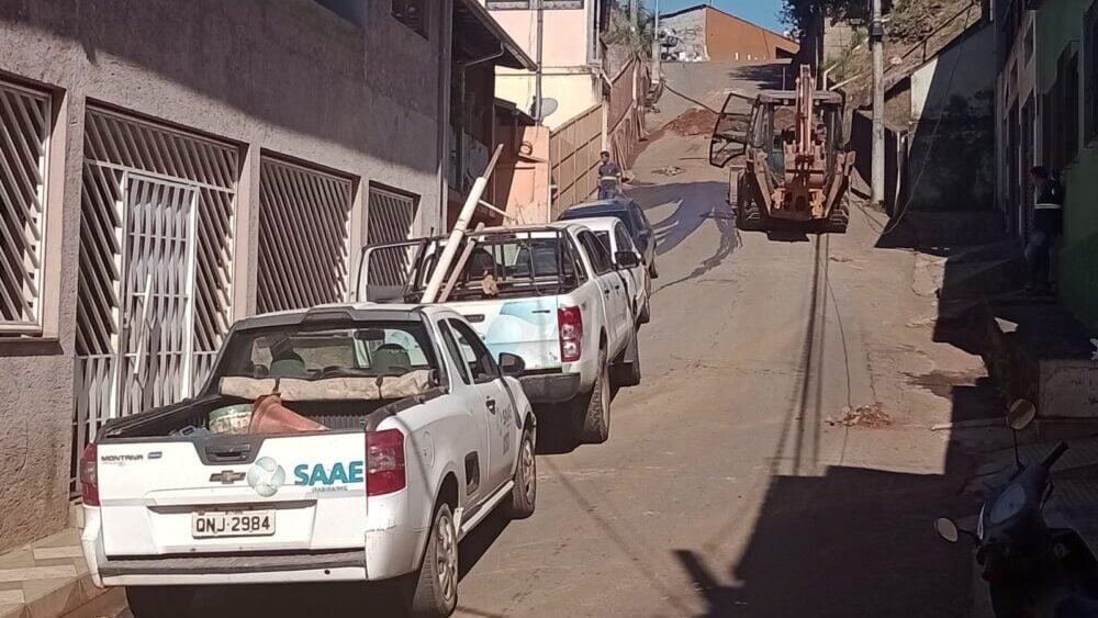 Manutenção do Saae interdita a rua Antonina Moreira da Silva, no Centro de Itabira; saiba mais