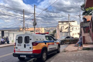 Homem é agredido por policial militar após suposto desentendimento de trânsito no bairro Pará, em Itabira