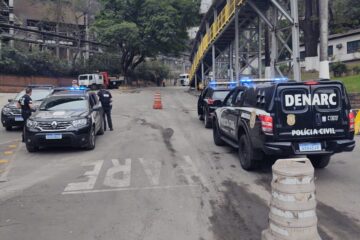 João Monlevade: Polícia Civil realiza incineração de drogas na ArcelorMittal com apoio de 25 agentes
