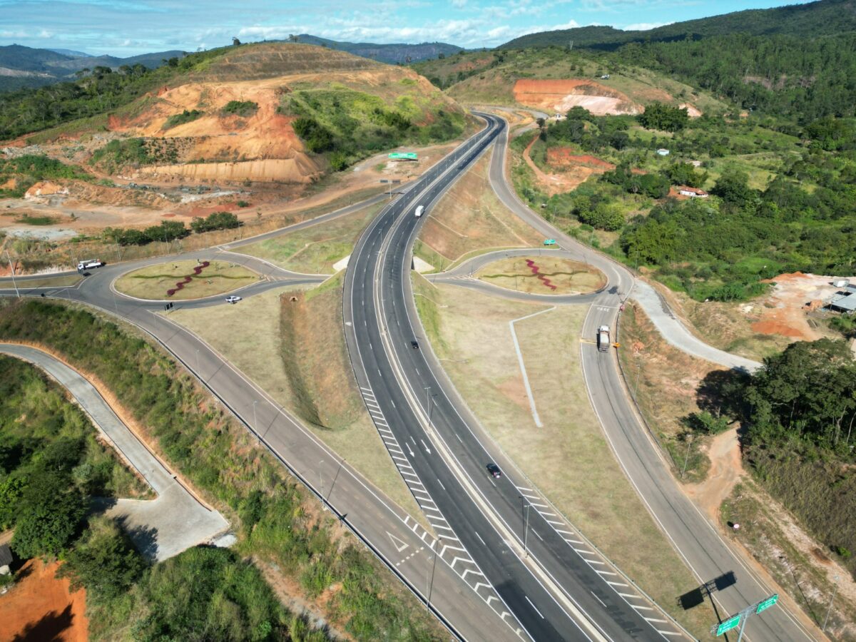 trevo da BR-381 em São Gonçalo do Rio Abaixo, novo trevo da BR-381 em São Gonçalo do Rio Abaixo, 