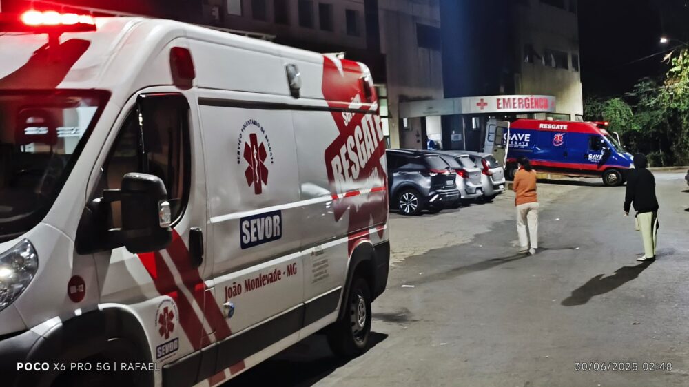 BR-381: grave acidente entre moto e ônibus deixa dois irmãos feridos em João Monlevade
