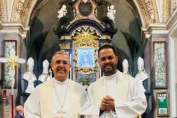 Dom Marco Aurélio e padre Adriano Mendes visitam locais ligados a Pe. Stefano Gobbi na Itália