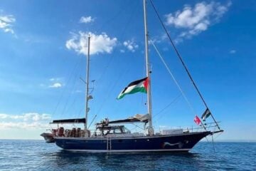Brasileiro em barco com ajuda a Gaza diz que ‘só milagre’ pode impedir interceptação de Israel