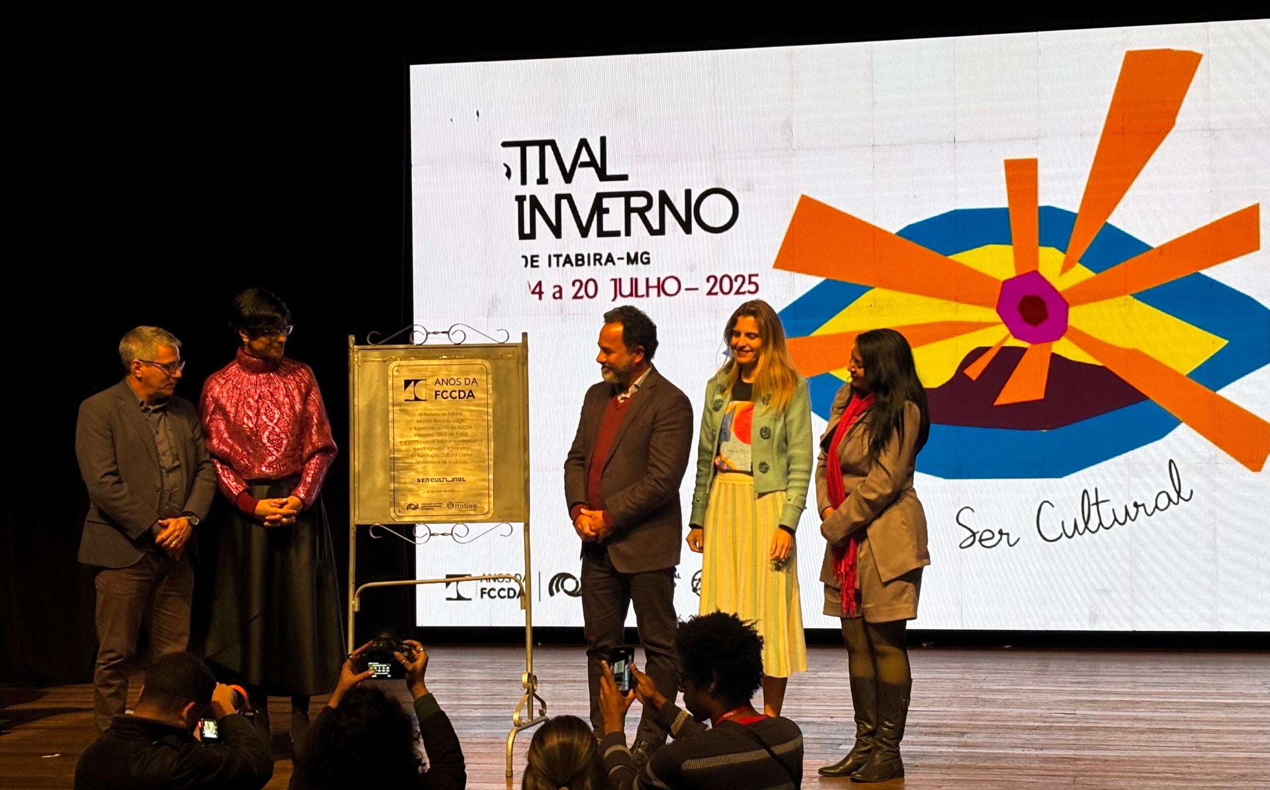51º Festival de Inverno de Itabira começou oficialmente com evento de exibição do documentário “Ser Cultural”