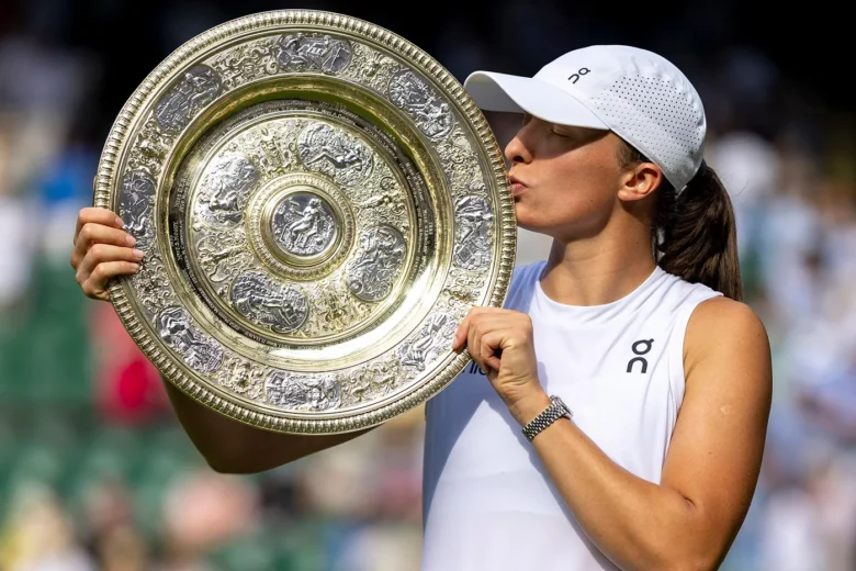 Iga Swiatek vence em Wimbledon o sexto grand slam da carreira