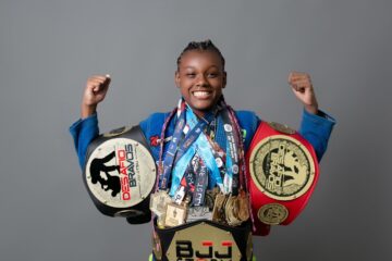 Atleta Juju Emiliano será homenageada pela Câmara de Nova Era por destaque no jiu-jitsu