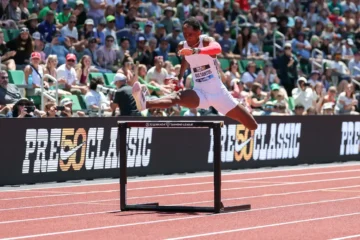 Alison dos Santos é ouro na Diamond League, nos EUA