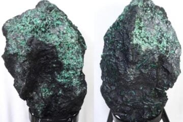 Esmeralda de 92,5 kg encontrada na Bahia será leiloada com lance inicial de R$ 100 milhões