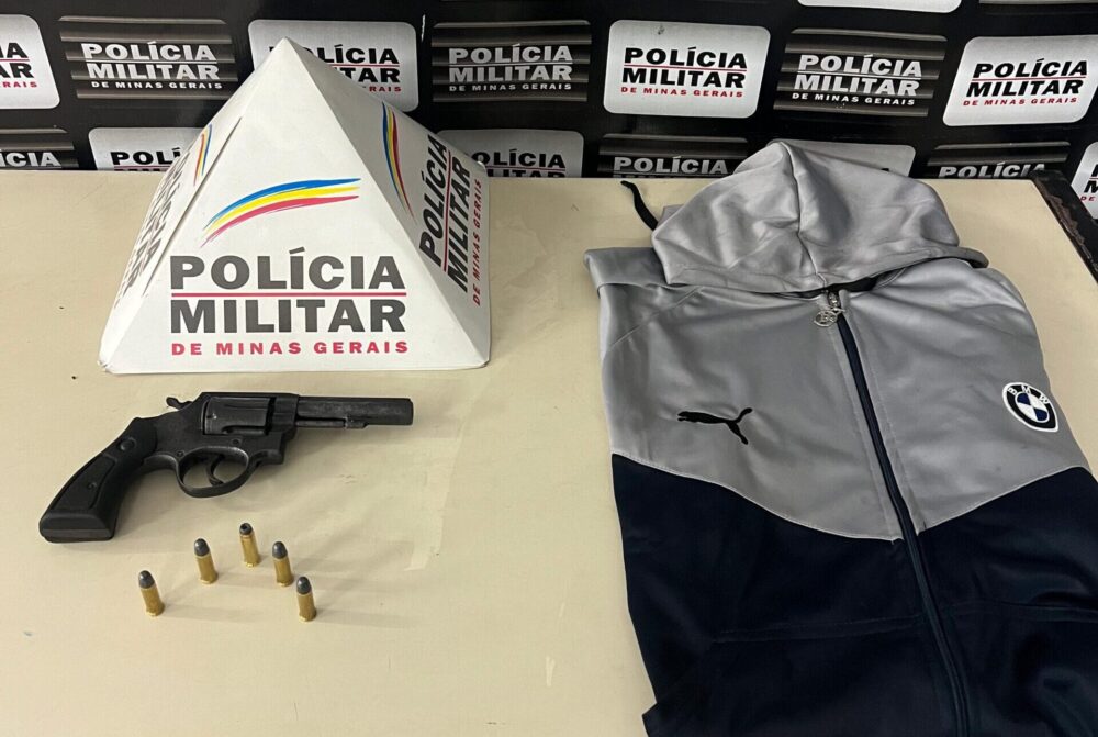 Tentativa de roubo termina com autor preso e arma apreendida na BR-381, em João Monlevade