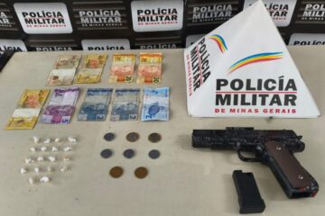 Homem é preso por tráfico e porte de simulacro de arma de fogo em João Monlevade