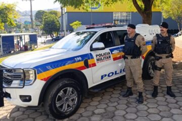 Polícia Militar recebe nova viatura por meio de convênio com a Prefeitura de Itabira