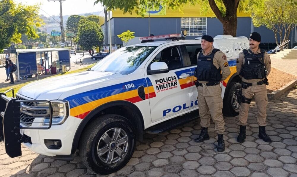 Polícia Militar recebe nova viatura por meio de convênio com a Prefeitura de Itabira