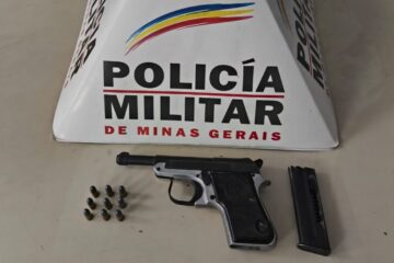 Polícia Militar prende homem por posse ilegal de arma de fogo em João Monlevade