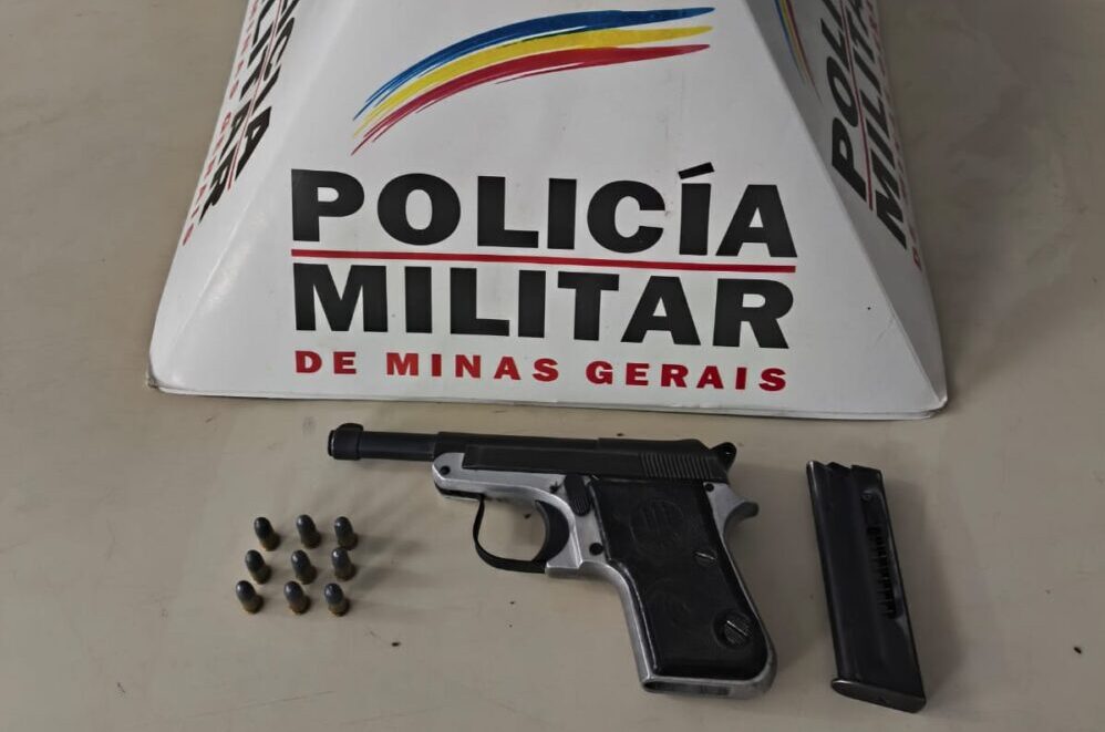 Polícia Militar prende homem por posse ilegal de arma de fogo em João Monlevade