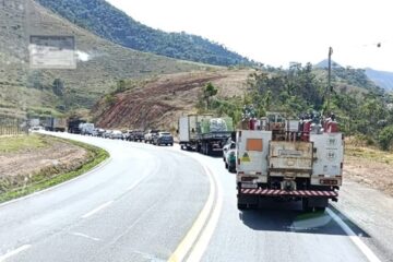 Obras em andamento alteram trânsito na BR-381 nesta terça-feira; confira o cronograma completo