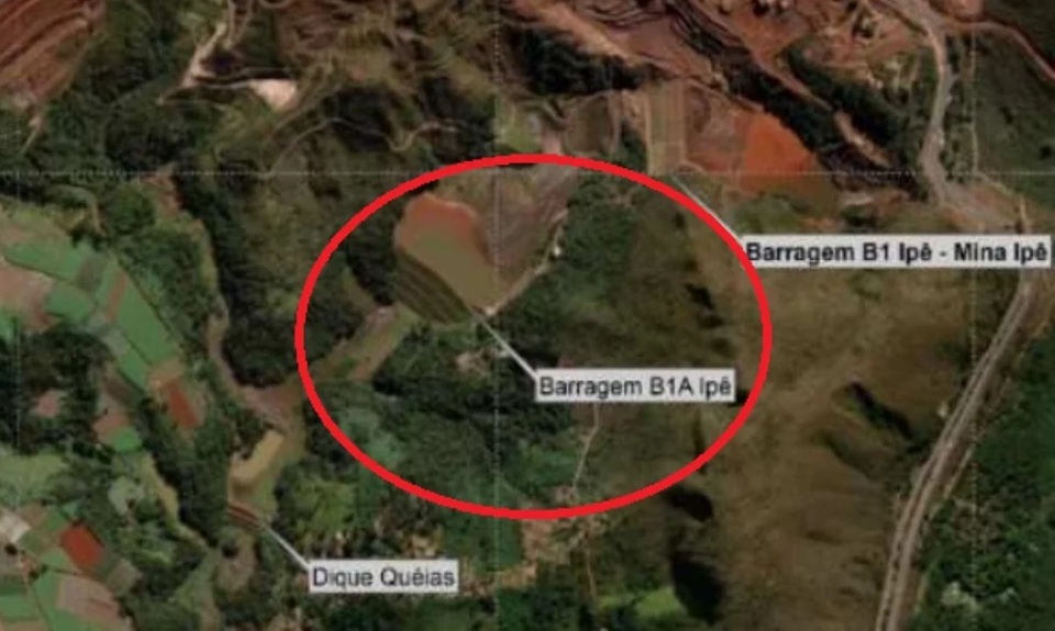 Barragem em Brumadinho: Justiça determina multa diária de R$ 5 mil e apreensão de passaporte de sócios