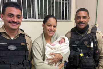 Bebê engasga após se assustar durante operação policial em BH