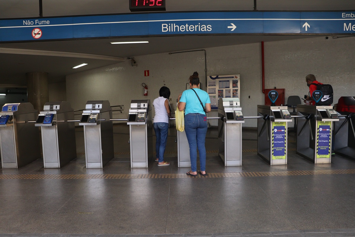 Passagem do metrô de BH tem reajuste a partir de hoje (1º)