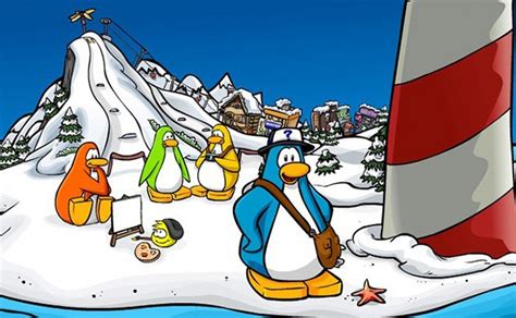 Sensação térmica de Club Penguin: frio continua firme e forte no mapa