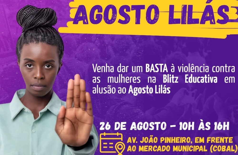 OAB Itabira promove blitz educativa do Agosto Lilás nesta terça-feira; saiba mais