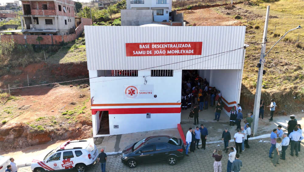 João Monlevade inaugura base descentralizada do SAMU Regional