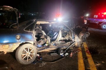 Acidente com três veículos e moto na BR-146 causa oito mortes; criança de 12 anos sobrevive
