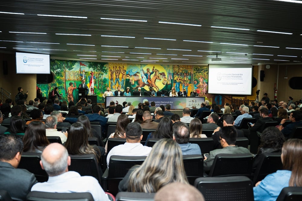 Fiscalização, arrecadação e inteligência territorial serão destaques do segundo dia do VI Encontro Nacional dos Municípios Mineradores