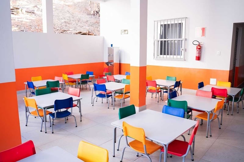 Cmei Bom Pastor em Itabira amplia atendimento e recebe novas instalações para 200 crianças