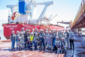 Anglo American e Ferroport exportam 200 milhões de toneladas no Porto do Açu e alcançam marca histórica