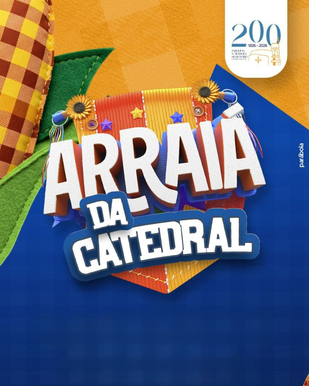 Itabira: Arraiá da Catedral reúne quadrilha e música ao vivo neste sábado