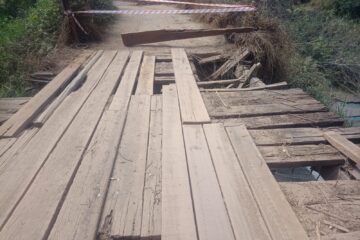 Ponte interditada próximo ao antigo presídio de Itabira será reformada pelo Sindicato Metabase