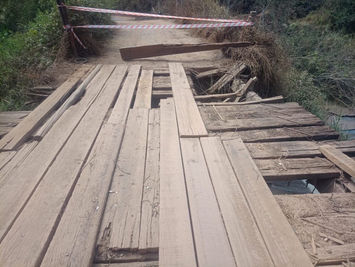 Ponte interditada próximo ao antigo presídio de Itabira será reformada pelo Sindicato Metabase