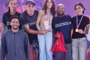 Atletas de  São Gonçalo do Rio Abaixo conquistam o  3° lugar por equipes nos Jogos Escolares