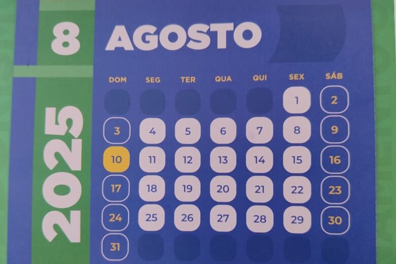 Agosto de 2025 não terá feriados, mas destaca campanhas de saúde, direitos humanos e o ‘Agosto Verde’ para a primeira infância