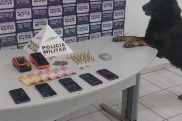 Foragido é preso com drogas no bairro Santa Ruth, em Itabira