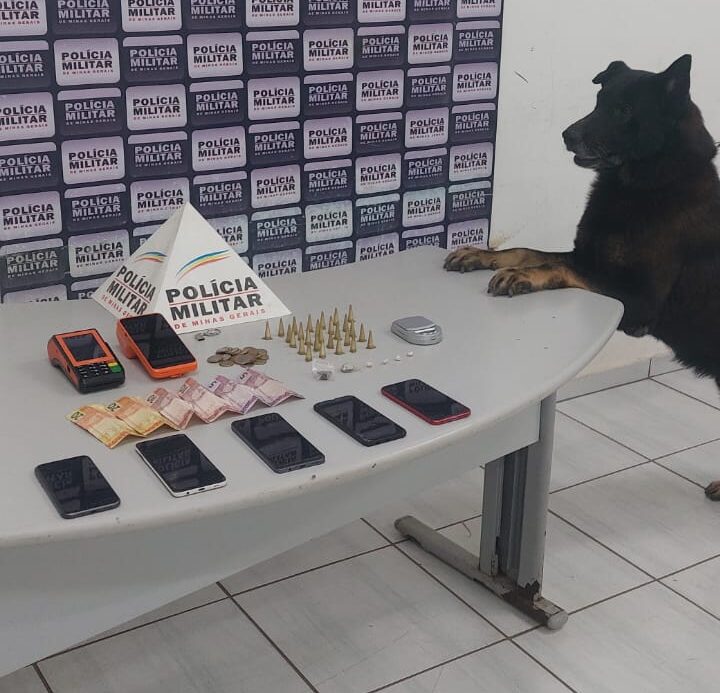 Foragido é preso com drogas no bairro Santa Ruth, em Itabira
