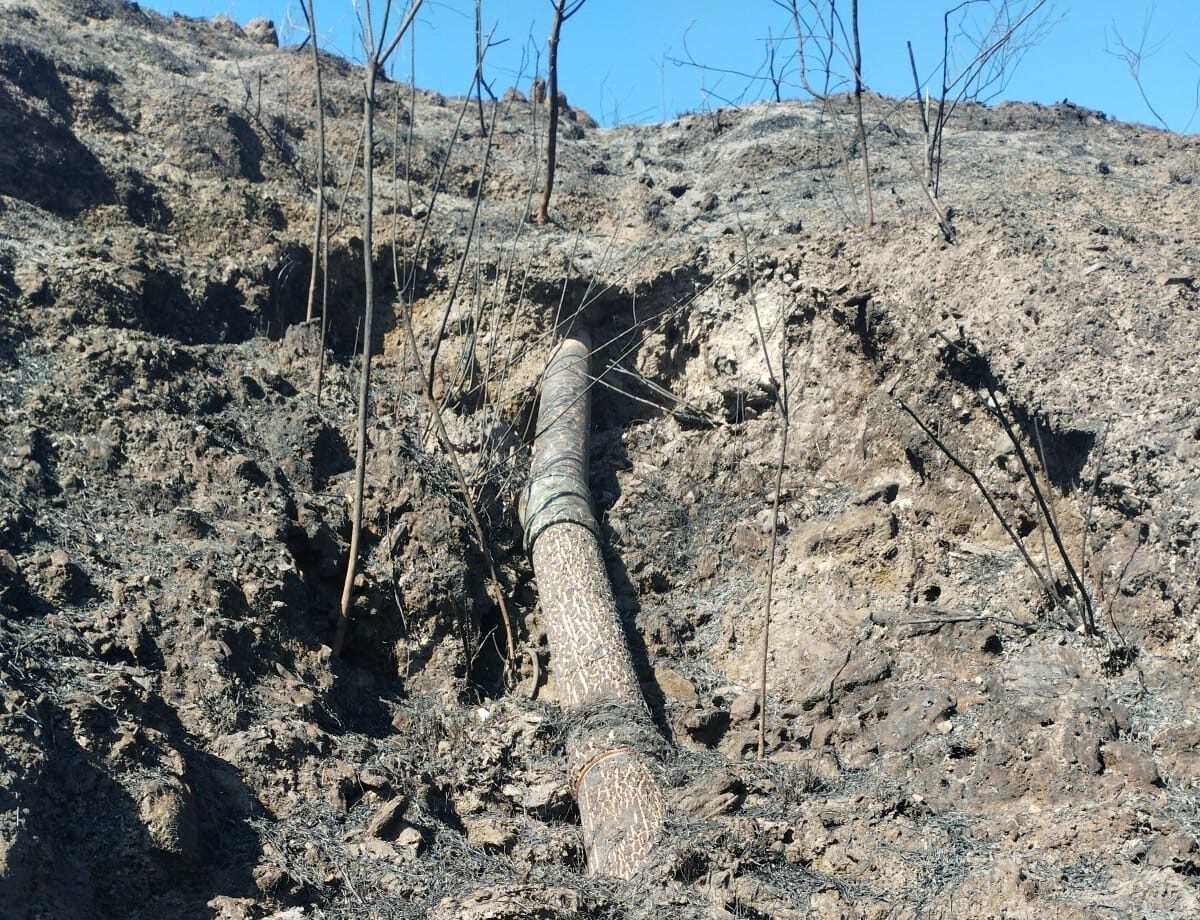 Incêndio no bairro Chacrinha danificou adutora e prejudica abastecimento em dois bairros de Itabira