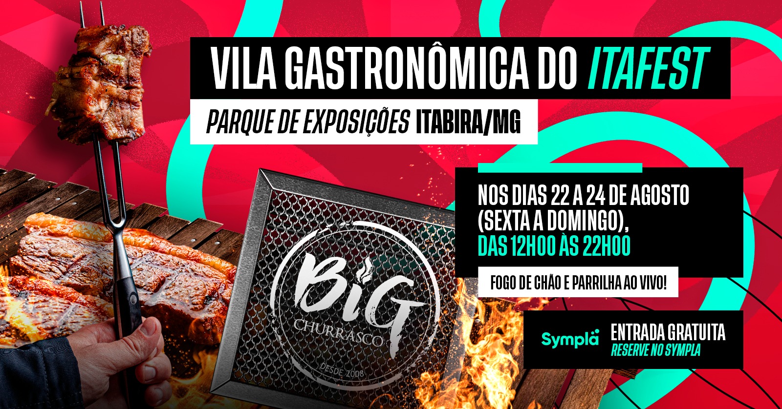 Vila Gastronômica é destaque da programação do ItaFest 2025 em Itabira; confira