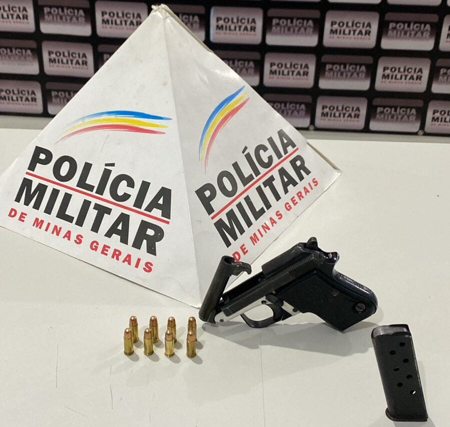 Polícia Militar prende homem por porte ilegal de arma de fogo em São Domingos do Prata