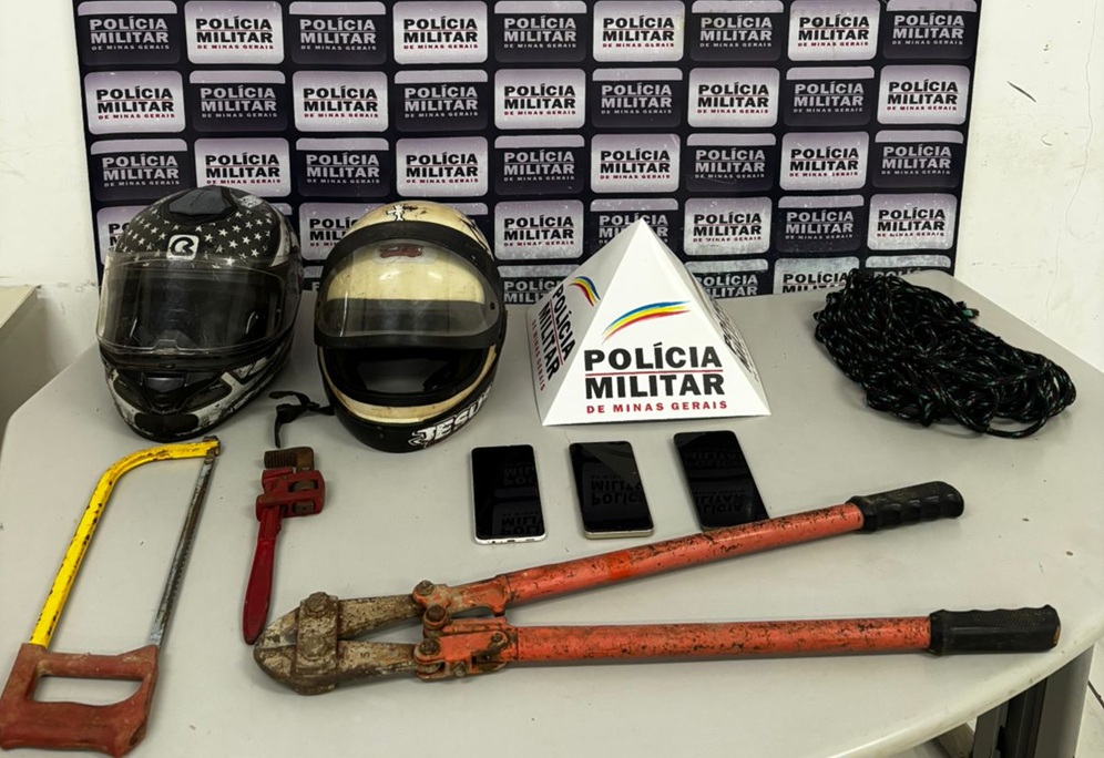 Polícia Militar prende dois homens em Itabira por tentativa de furto e outros crimes