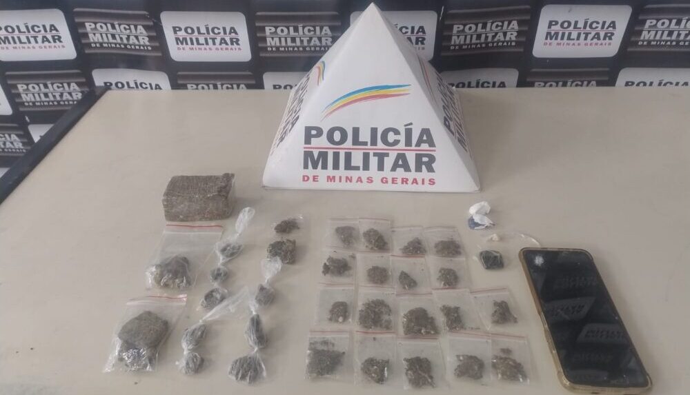 Polícia Militar prende quatro pessoas e apreende drogas em operação no bairro Cruzeiro Celeste, em João Monlevade
